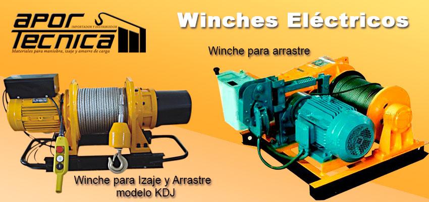 Winches Electricos para Izaje y Arrastre